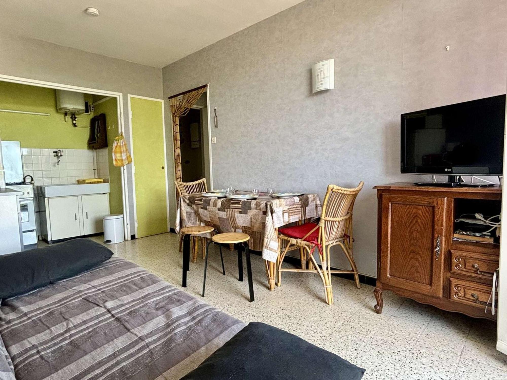 Appartement 2 Pieces, Balcon, Proche Plage Et Commerces, Quartier Calme - Argeles-Sur-Mer - Fr-1-225-685 Екстериор снимка